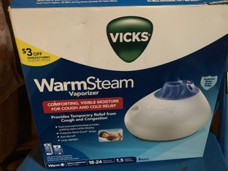 Vicks warm steam vaporizer