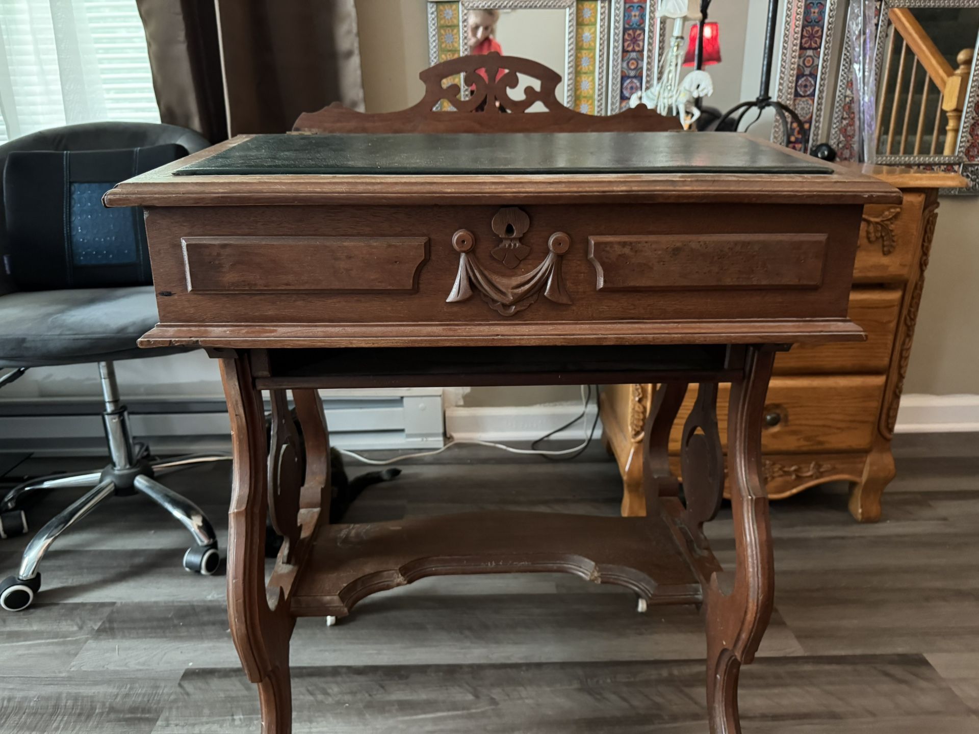 School Desk Antique  