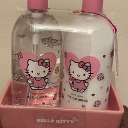 HELLO KITTY SOAP & HAND LOTION SET