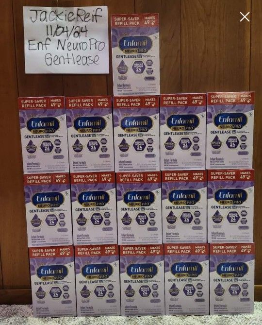 Enfamil 16 Boxes NeuroPro Gentlease