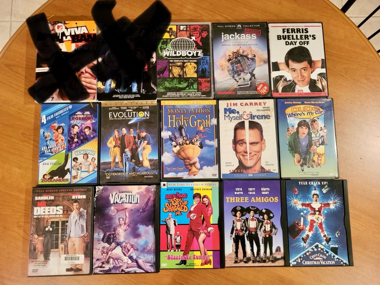 DVDs. $3 Each