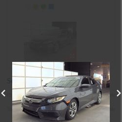 2016 Honda Civic Auto 65000 Miles Runs Great