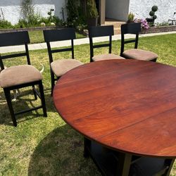 Mahogany Table Set 