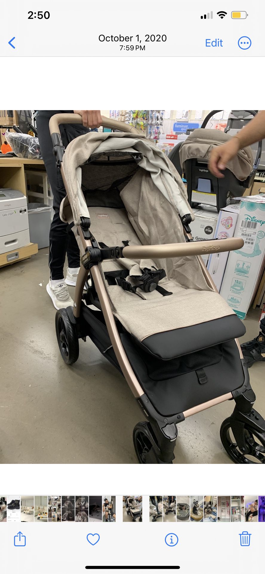 Peg Perego Car Seat And Stroller