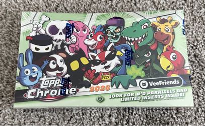 2026 Topps Chrome VeeFriends Hobby Box NEW/SEALED