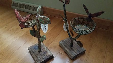 Bird nest decoration