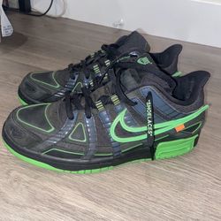 Off White Air Rubber Dunk Green Strike