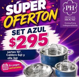 Set de ollas basico disponible en caja