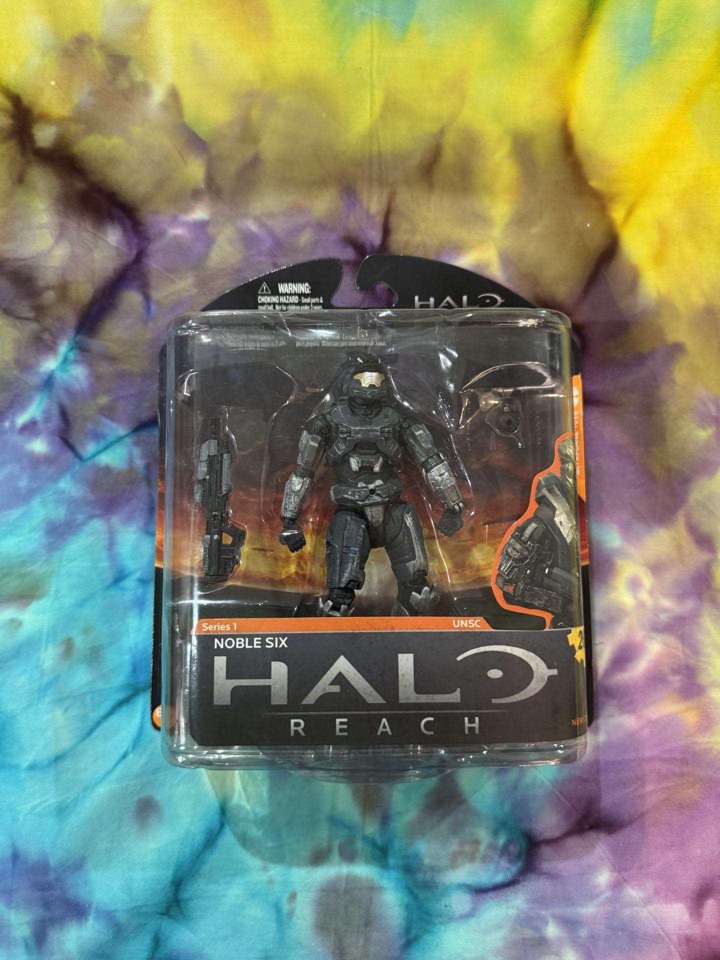 McFarlane Toys Halo Reach Series 1 UNSC Noble Six Action Figure New/Sealed