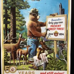 Smokey Bear Poster 50 Years… And Still Going 