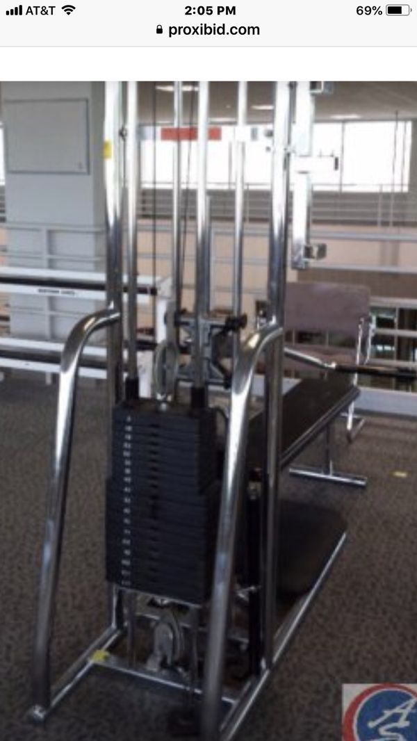 Universal Gym Equipment It Is What’s Shown In The Picture
