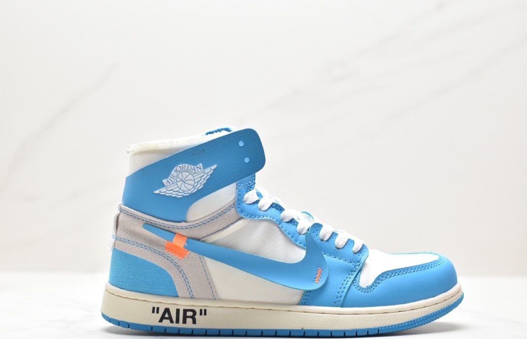 Jordan 1 High University Blue Off-White Ember Sprint