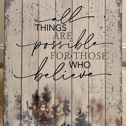 Scripture Wall Art