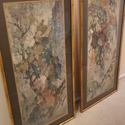 Pair Of Pang Tseng-Ying Prints