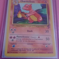 Charmeleon TCG base Card (Pokemon)