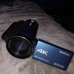 4k Vivitar Camcorder And Digital Camera 