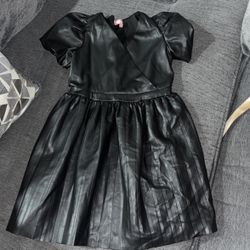 Size 8 Girls Leather Dress 