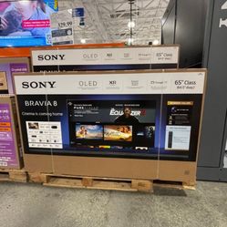65 “ Sony smart 4K BRAVIA 8 HDR 120HZ OLED TV 