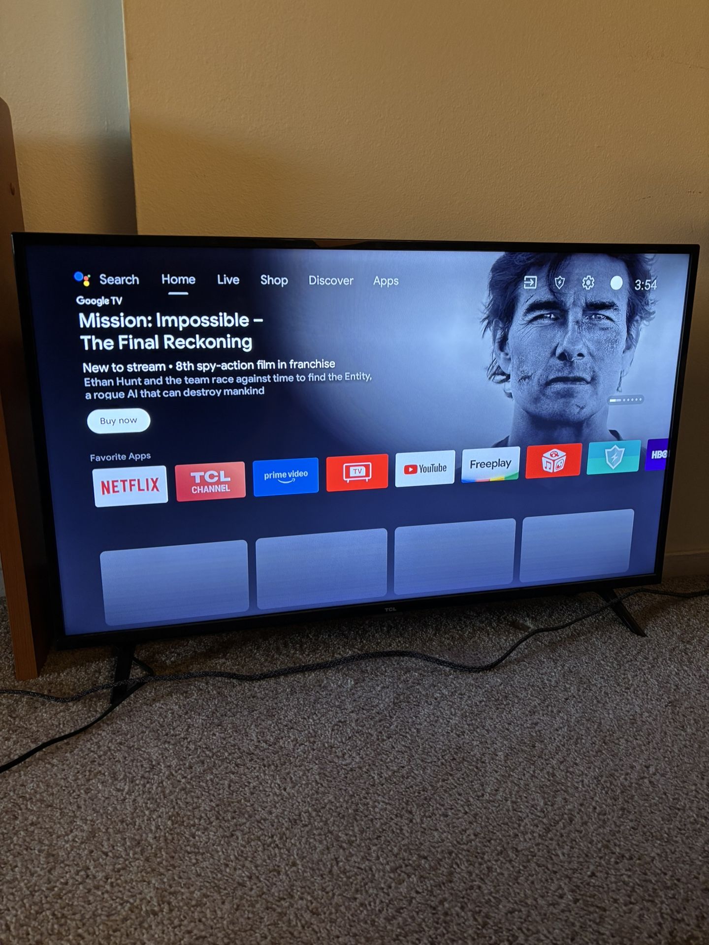40in TCL Smart TV