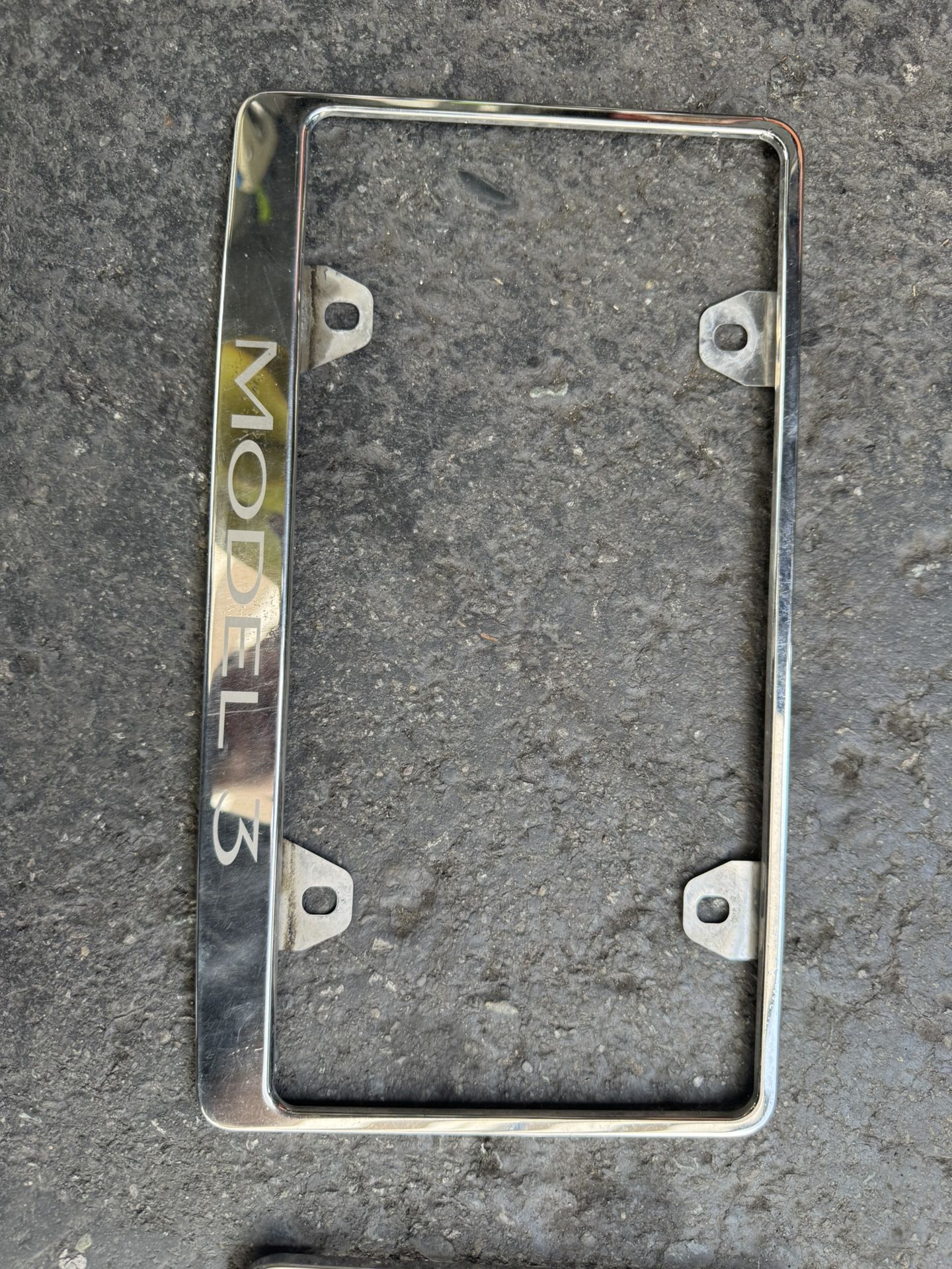 Tesla 3 Metal Plate Frame