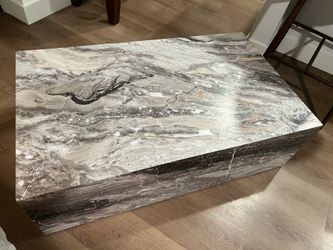 Faux Marble Coffee Table