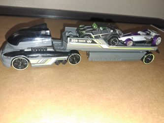 Hot Wheels Acceleracers, Drone Combat hauler, rd-05, and Carbide