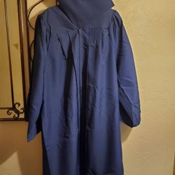 Navy Blue Cap And Gown