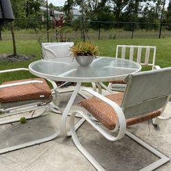 5 Piece Metal Patio Set