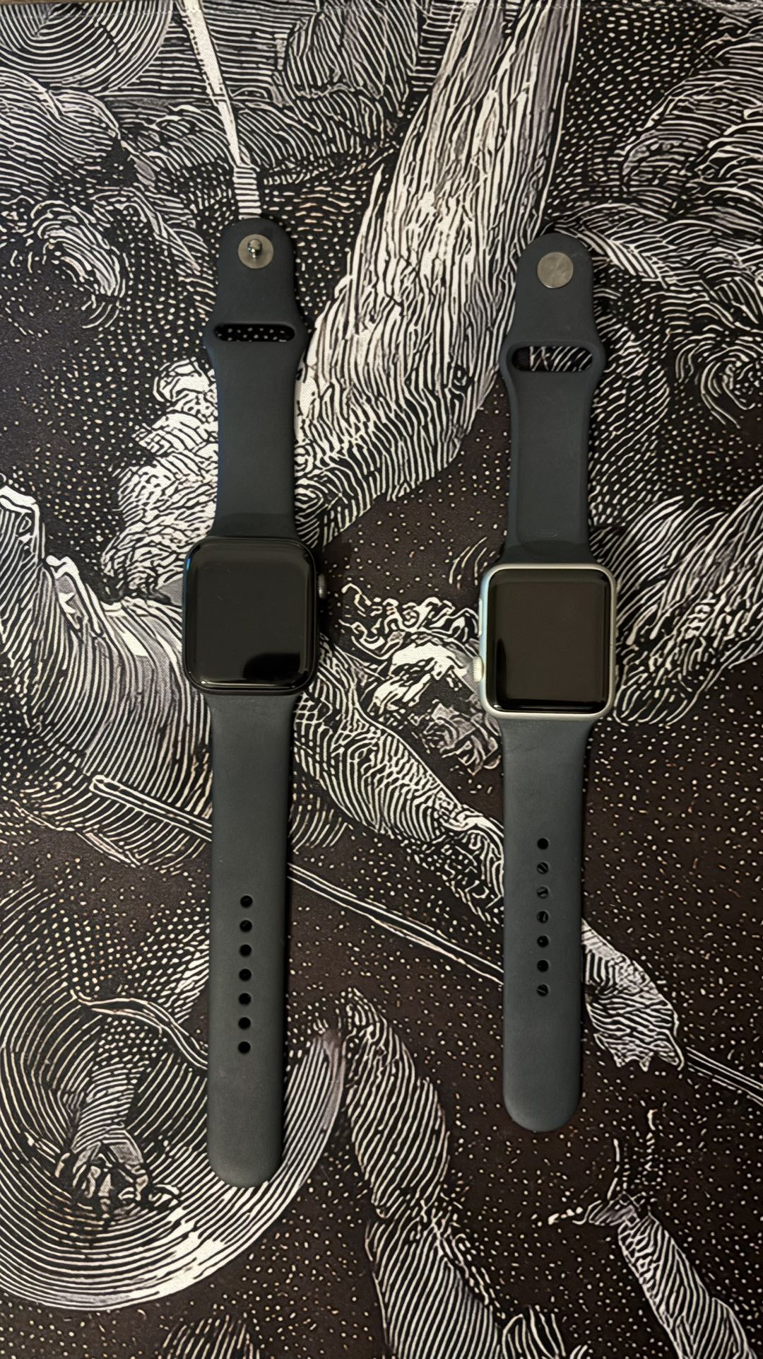 Two Apple Watches