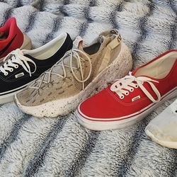 Nike and Vans, used, size 11