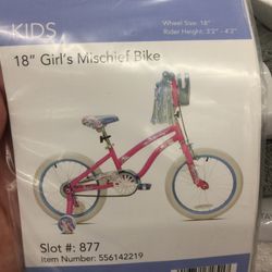 18” Girl Bike