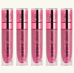 7 Pieces Of wet 'n wild Rebel Rose MegaLast Liquid Catsuit High-Shine liquid Lipstick (Petal Poison)