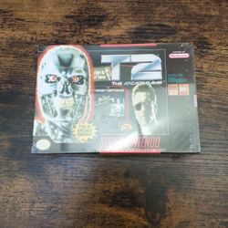 T2 The Arcade Game SNES Factory Sealed 