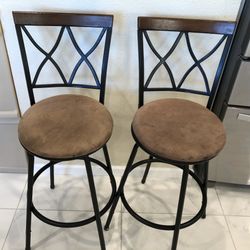 2 bar stools recently bought from kohl’s