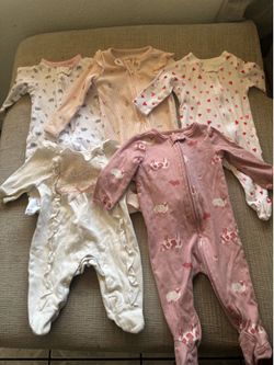 Baby girl sleepers