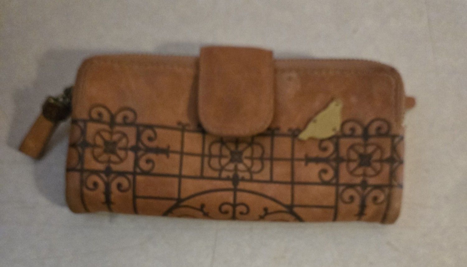 Vintage Leather Fossil Wallet