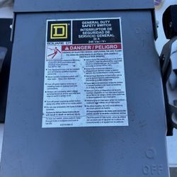 30A Squared Disconnect 80$ Each
