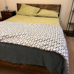 Bed frame With Mattress
