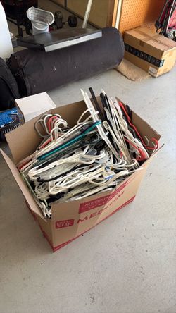 Big box of hangers