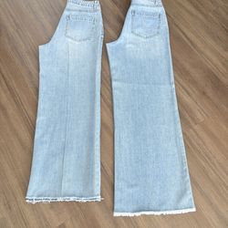 Wide-leg jeans Lightweight.