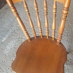 1 Wooden Chair