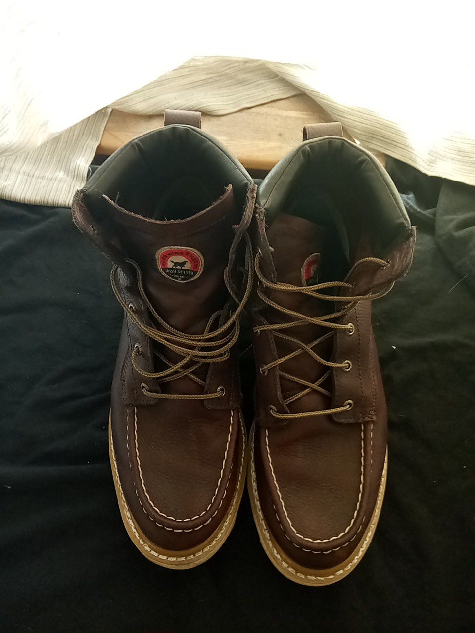 Red Wing Irish Setter work boots