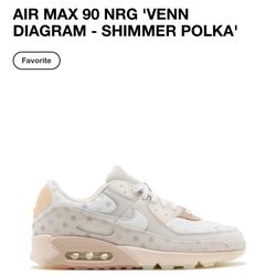 Airmax 90 NRG ‘VENN DIAGRAM - Shimmer Polka