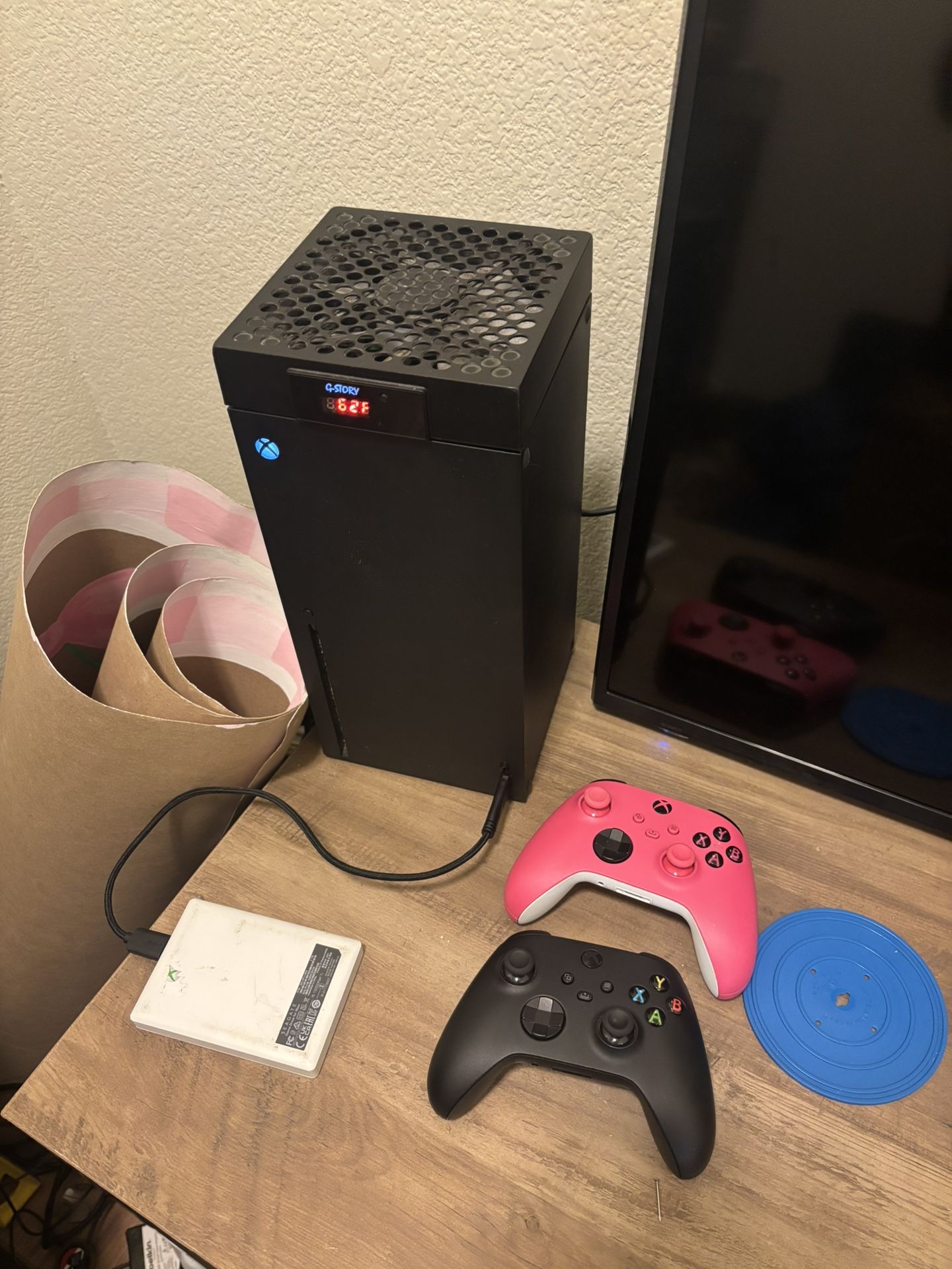 Xbox & Logitec Racing Wheel