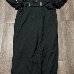 Descente Ski Suit Mens Medium One Piece Snowsuit Snow Bib retro Vtg 90s Jumpsuit