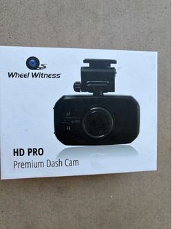 WheelWitness Dashcam 170 degree super wide lens for cars (og value $80)
