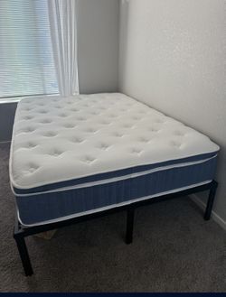 Rimensy 14″ Hybrid Mattress  Memory Foam & Individually Wrapped Coils for Ultimate Comfort”