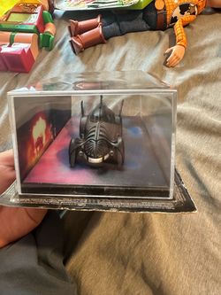 Batman Batmobile Die-Cast Model in Display Case