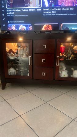 Side table and buffet furniture