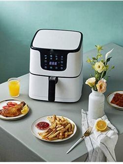 Air Fryer white and red